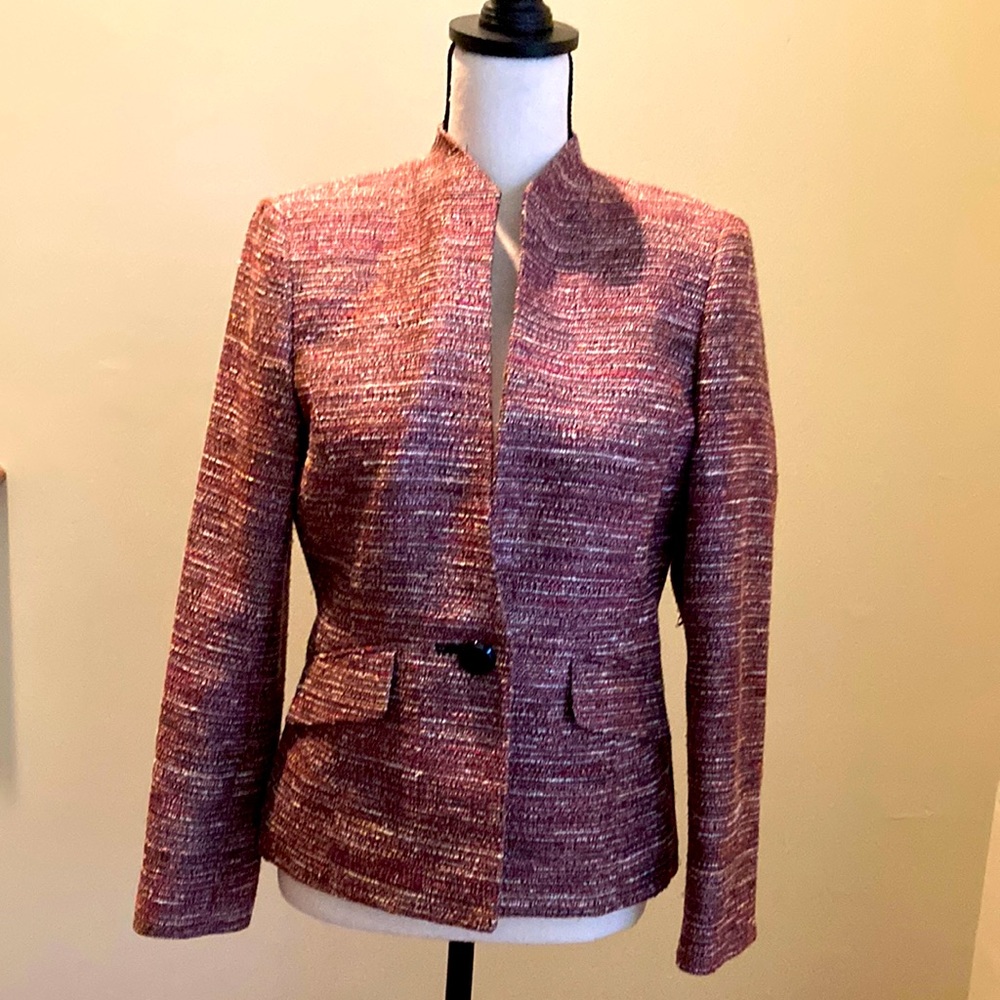 Casper separate jacket. Pink with metallic thread. 6P